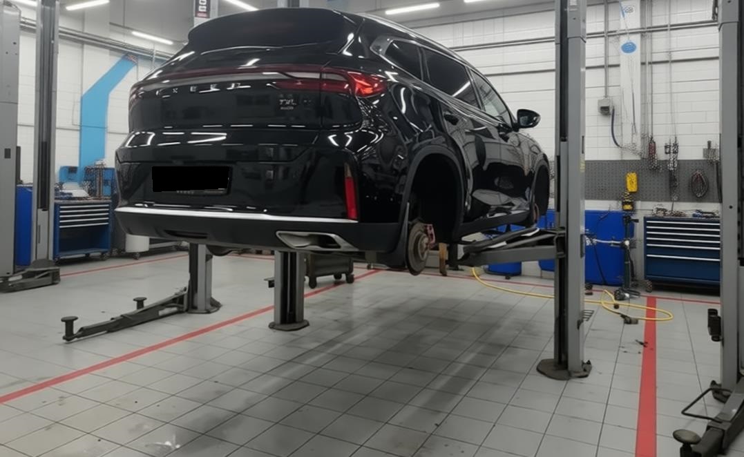 exeed txl в автосервисе на обслуживании