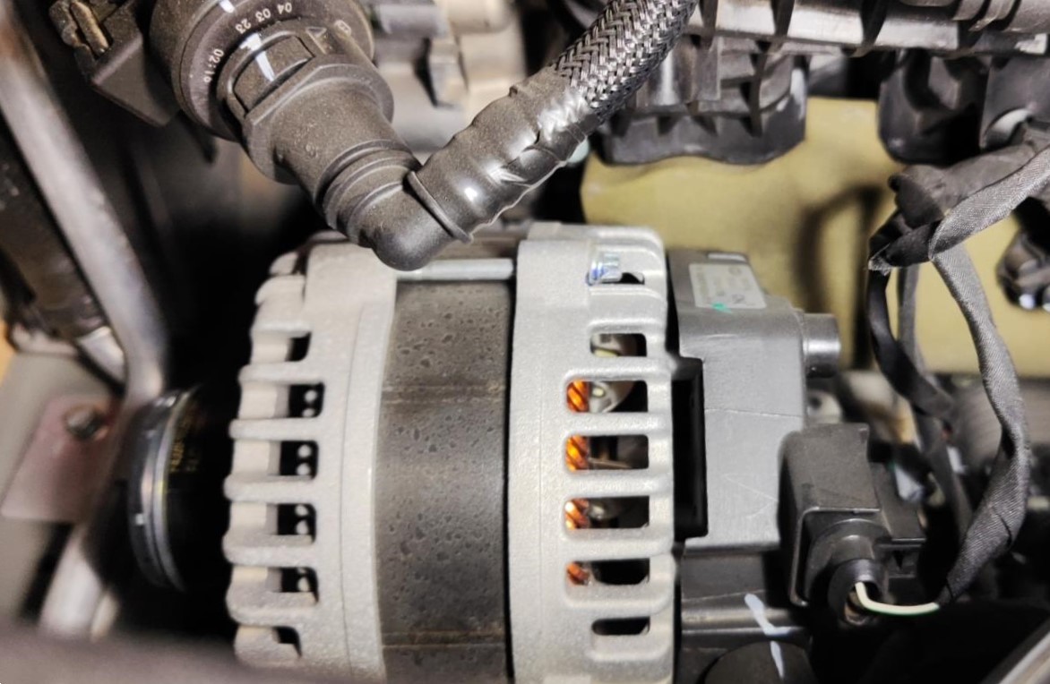 замена генератора эксид