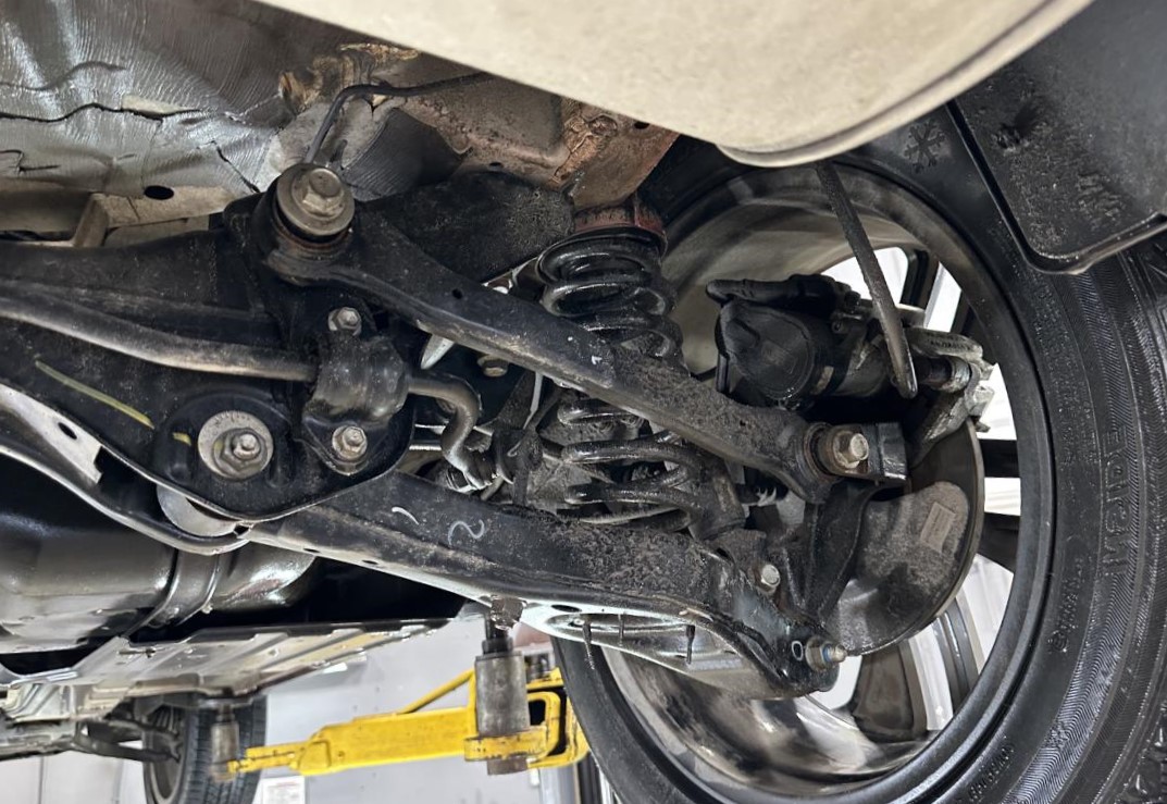 задняя подвеска чанган