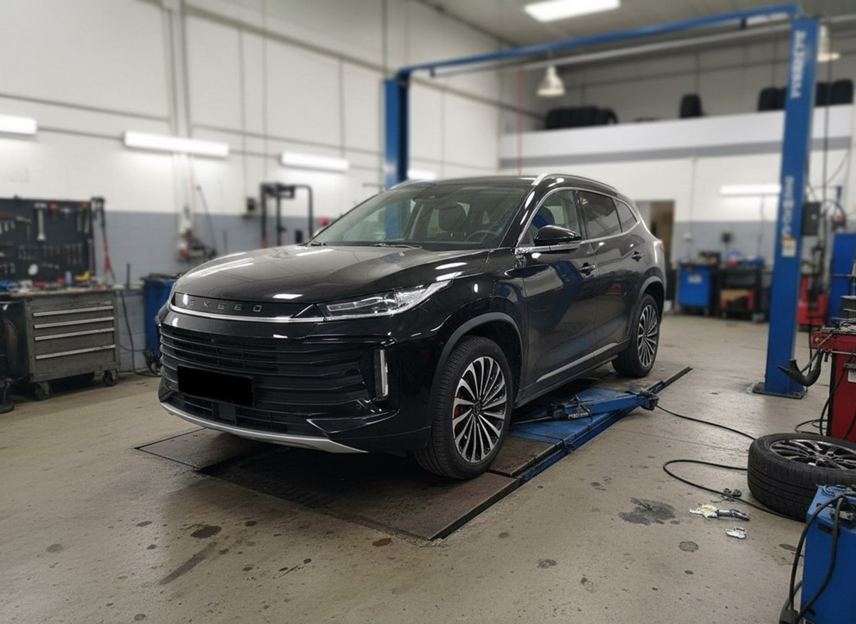 Exeed после ремонта автоматической коробки передач в автотехцентре