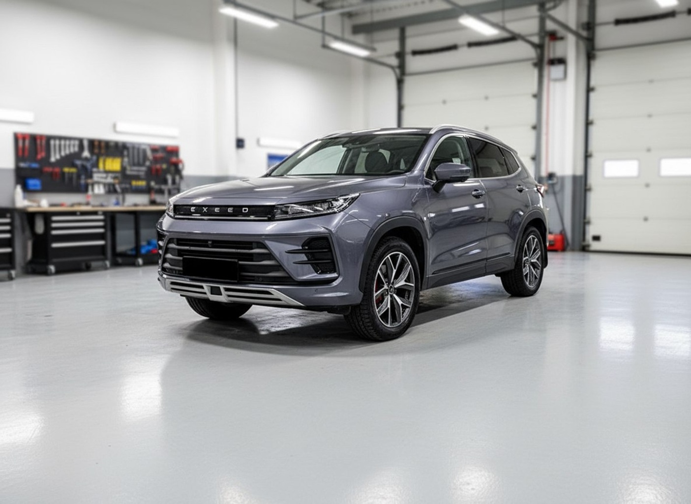 Exeed после ремонта робота в автотехцентре