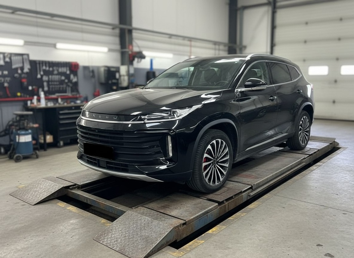 Exeed после ремонта вариатора в автотехцентре