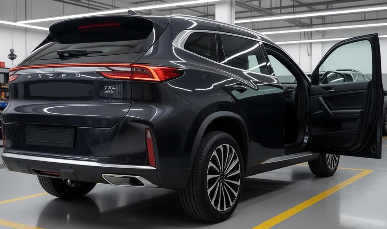 exeed txl в автосервисе на обслуживании