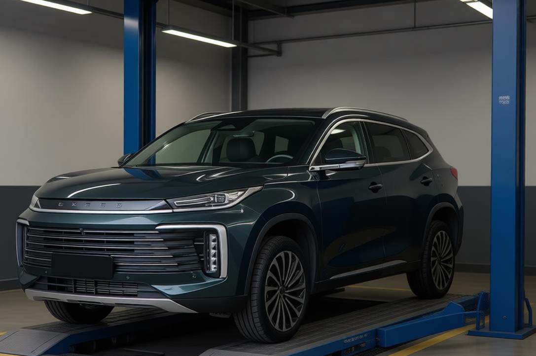 exeed txl в автосервисе на обслуживании