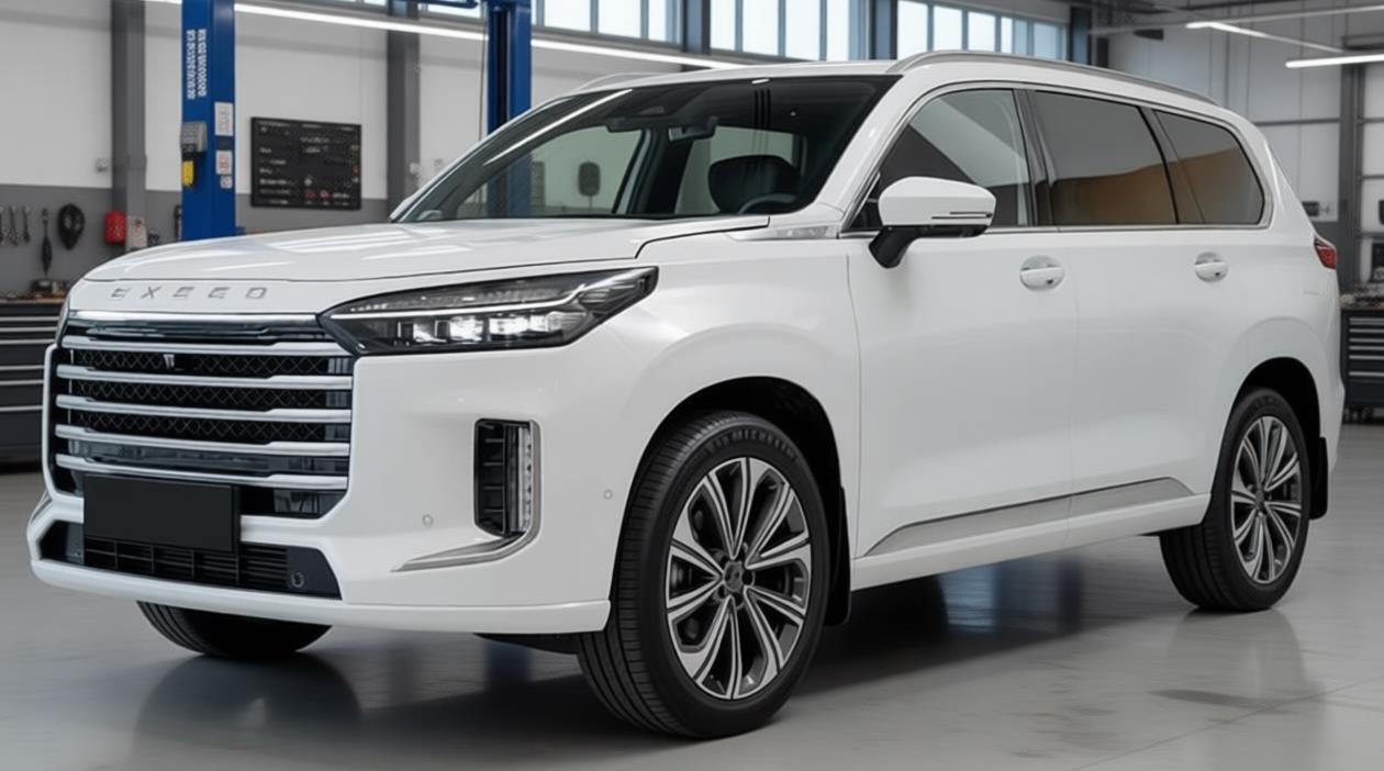 exeed vx в автосервисе на обслуживании