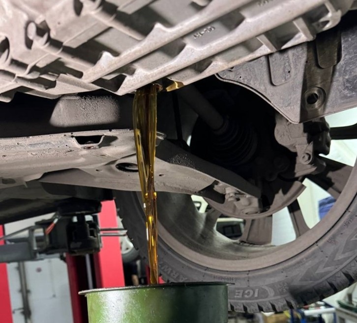 замена масла в раздатке