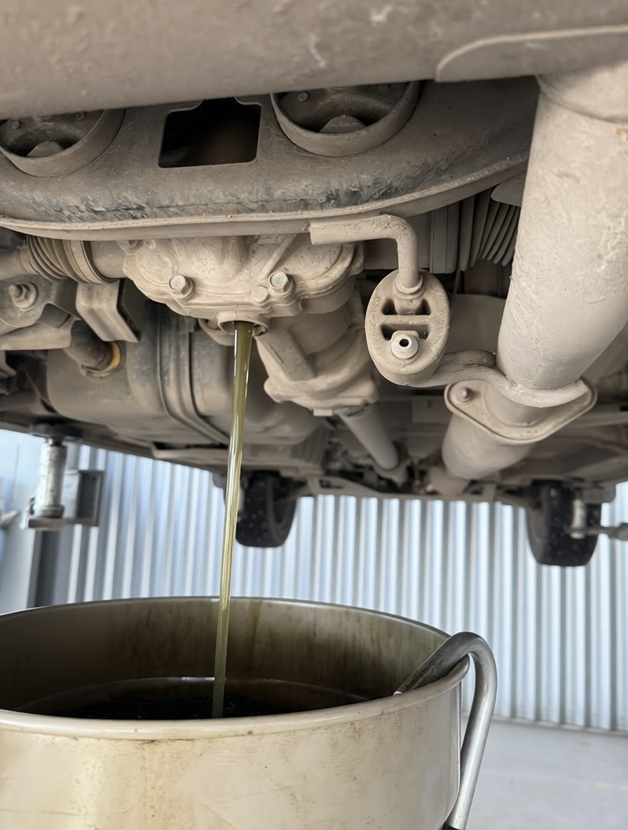 замена масла в заднем редукторе чанган