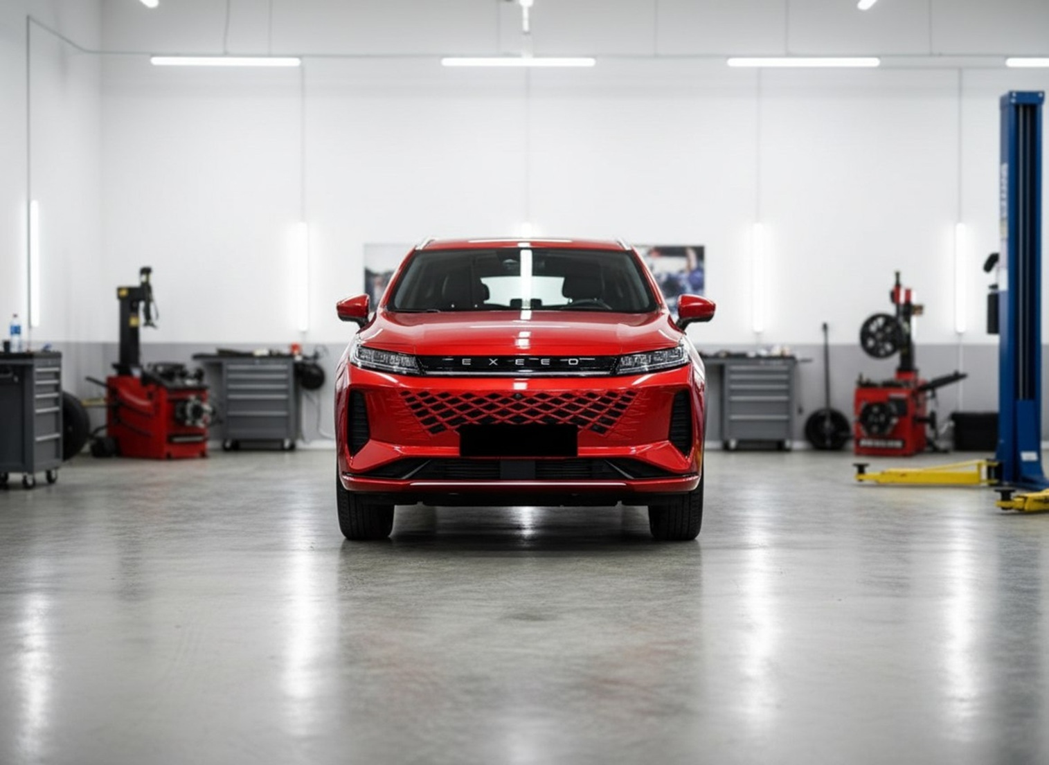 Exeed после замены масла робота в автотехцентре