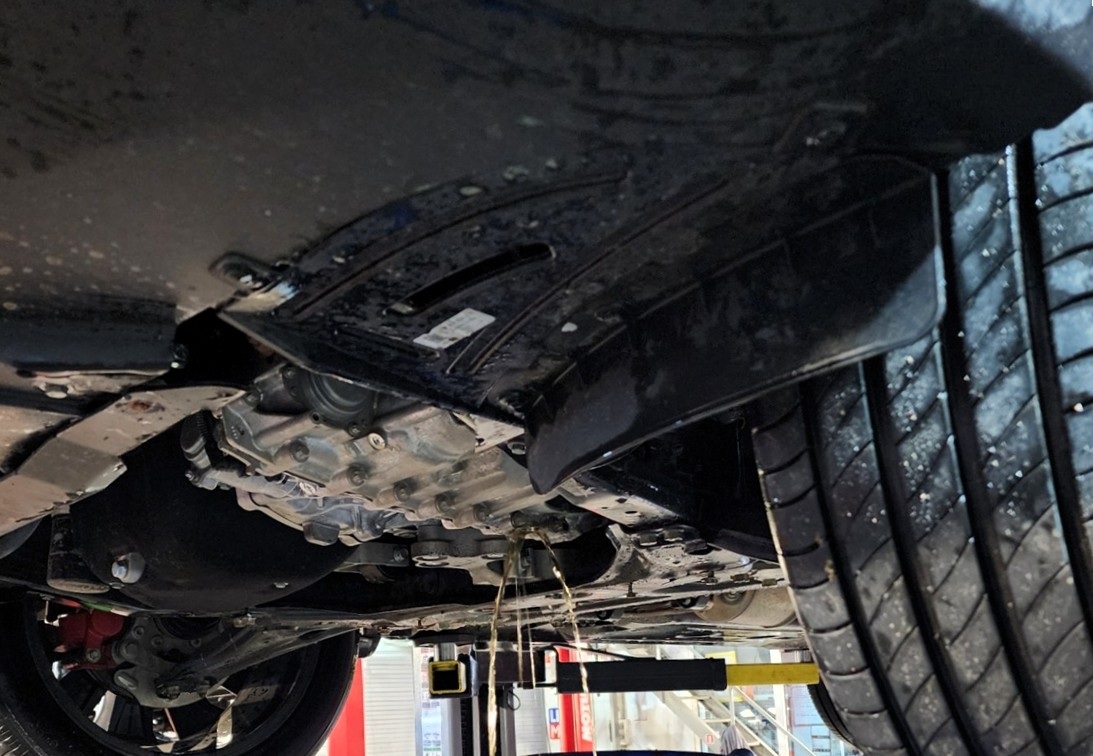 Замена масла робота Exeed