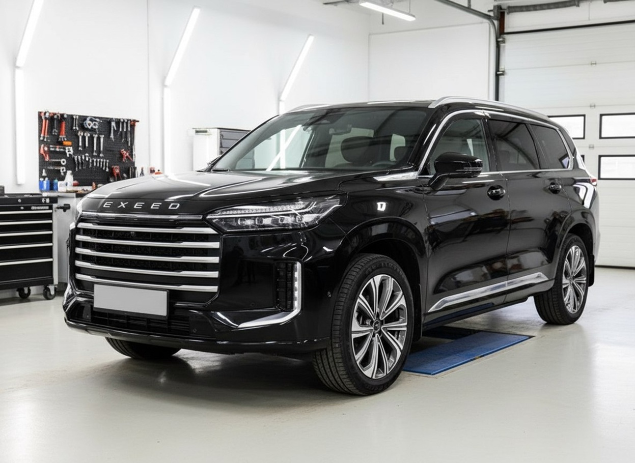 Exeed после замены опор двигателя в автотехцентре