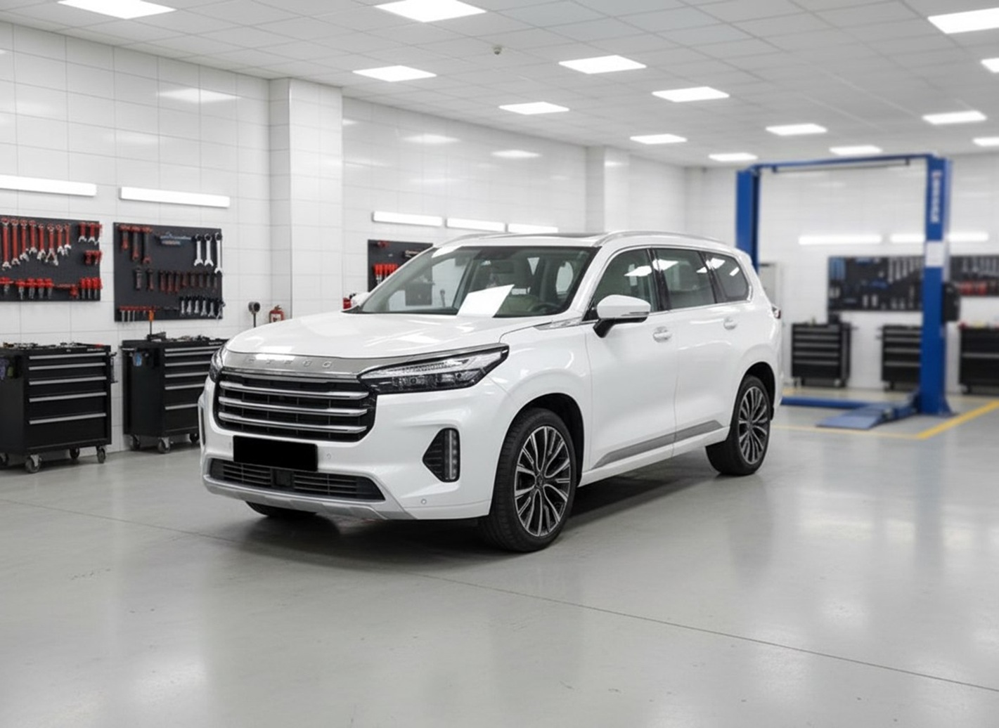 Exeed после замены помпы в автотехцентре