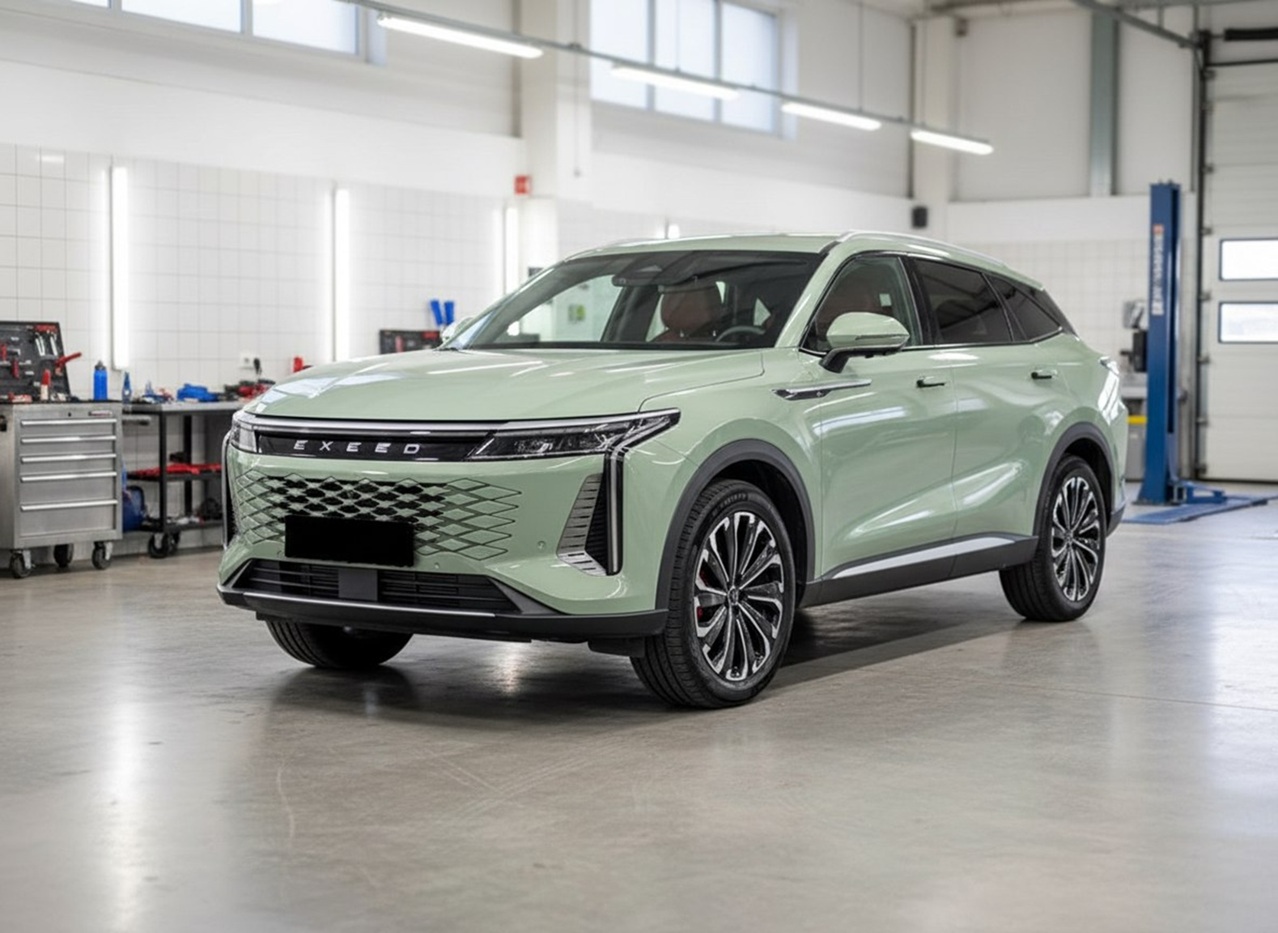 Exeed после замены радиатора в автотехцентре