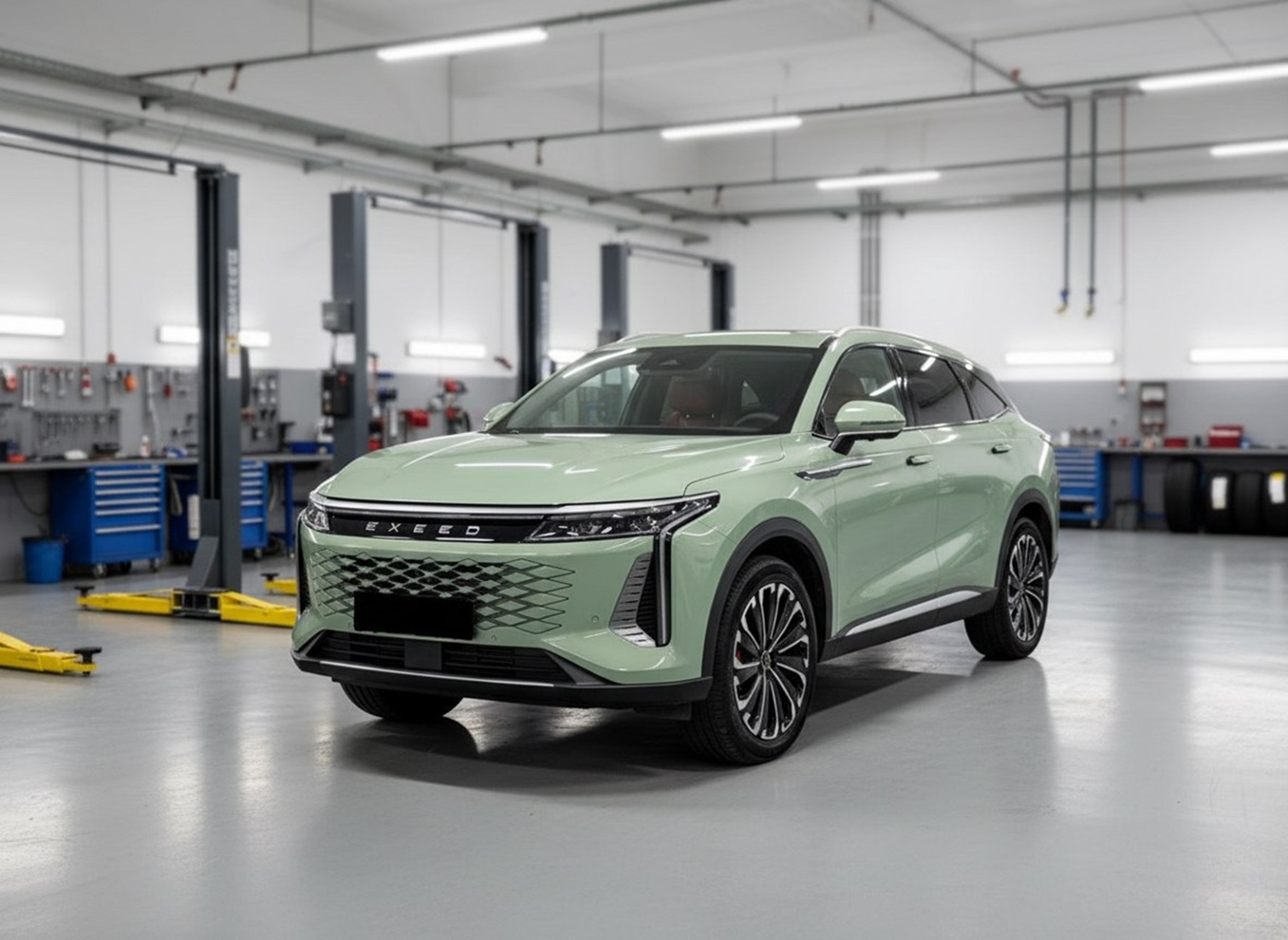 Exeed после замены радиатора печки в автотехцентре