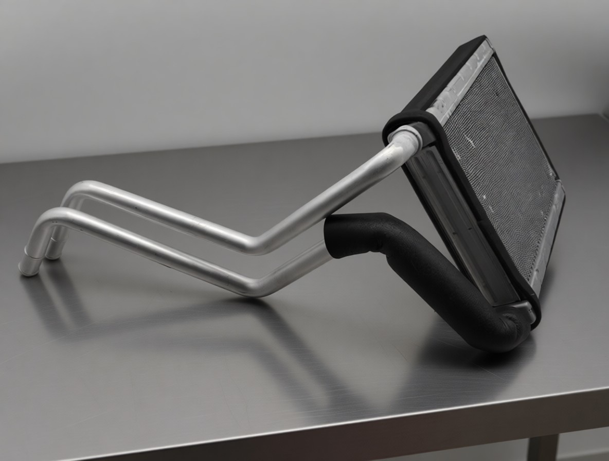 Новый радиатор отопителя готов к установке