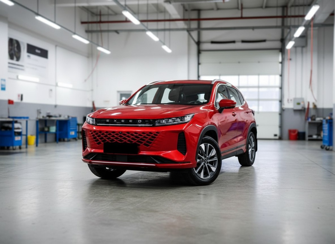 Exeed после замены сцепления робота в автотехцентре